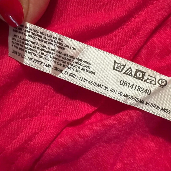 Free People FP Beach Womens Long Sleeve Miles of Beach Henley Mini Dress  S(v) - Picture 11 of 12